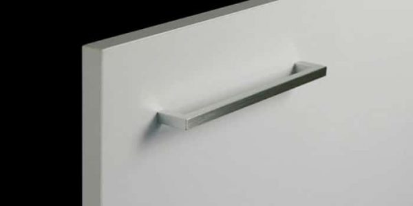 Tirador Asa Linea aluminio cepillado de Senssia Tirador de mueble de cocina Asa Linea aluminio cepillado de Senssia