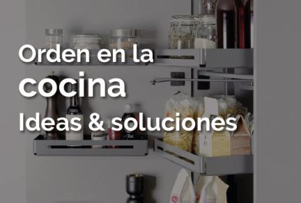 Orden en la cocina: Ideas y soluciones con muebles de apertura extraíble